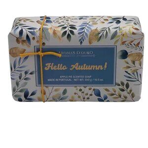 Bundle of 2 Bars of Aromas D'Ouro Hello Autumn! 10.5-oz. Apple Pie Scented Soap